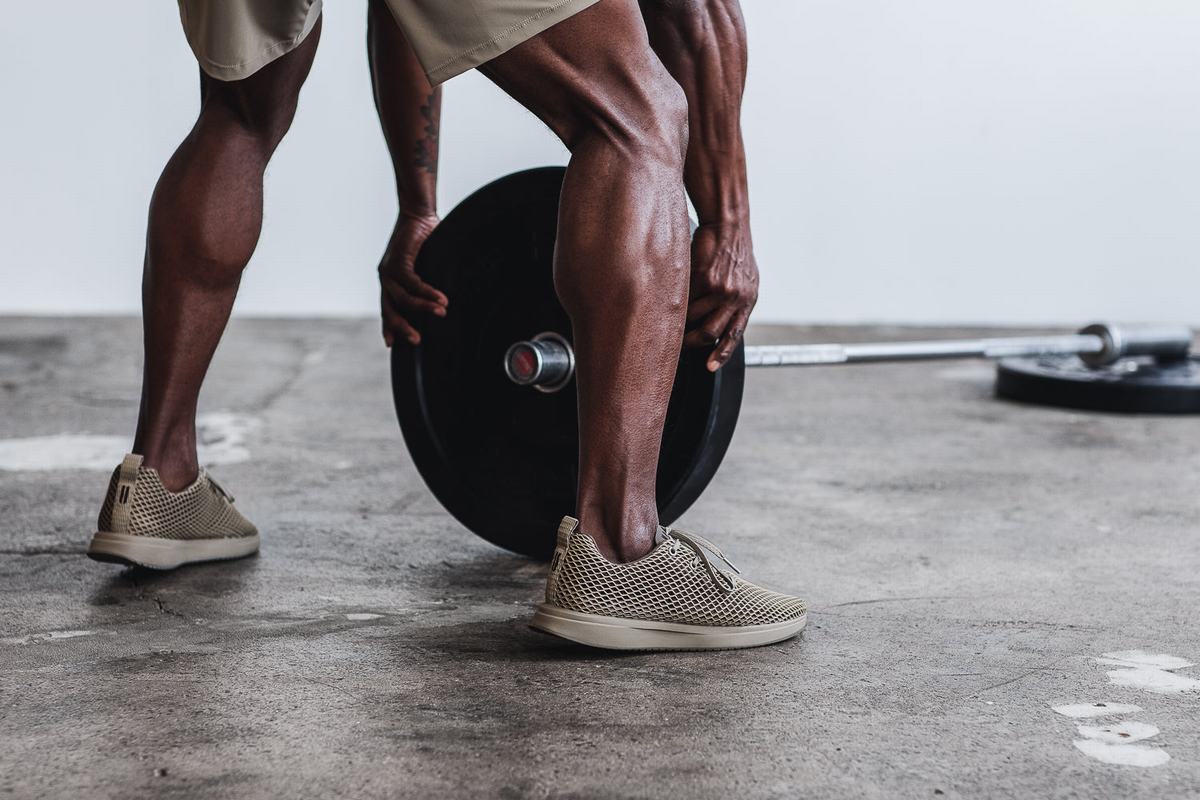 Nobull Mesh Runner Men's Running Shoes Khaki | Australia (KC8134)